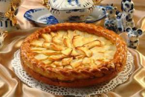 Вкусный пирог с курагой и яблоками Пирог из яблок пошаговый рецепт